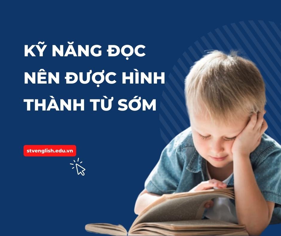 kỹ năng đọc tiếng Anh của trẻ