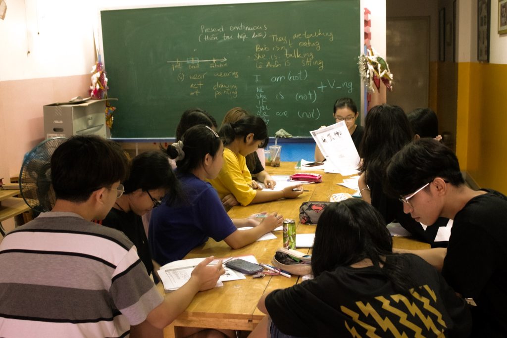 Lớp học tiếng Anh cho trẻ 